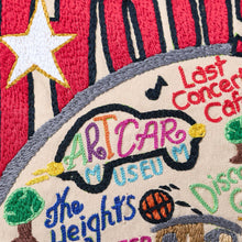 Load image into Gallery viewer, Houston Hand-Embroidered Pillow Pillow catstudio