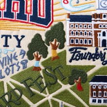 Load image into Gallery viewer, Howard University Collegiate Embroidered Pillow Pillow catstudio