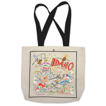 Load image into Gallery viewer, Idaho Tote Bag Canvas Tote Bag catstudio