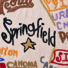 Load image into Gallery viewer, Illinois Hand-Embroidered Pillow Pillow catstudio