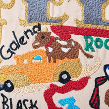 Load image into Gallery viewer, Illinois Hand-Embroidered Pillow Pillow catstudio