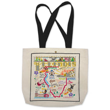 Load image into Gallery viewer, Illinois Tote Bag Canvas Tote Bag catstudio