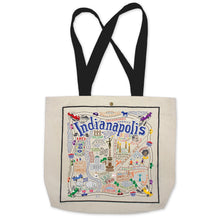 Load image into Gallery viewer, Indianapolis Tote Bag Canvas Tote Bag catstudio