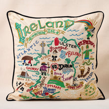 Load image into Gallery viewer, Ireland Hand-Embroidered Pillow Pillow catstudio