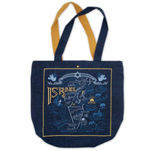 Load image into Gallery viewer, Israel Denim Tote Bag Denim Tote Bag catstudio
