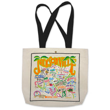 Load image into Gallery viewer, Jacksonville Tote Bag Canvas Tote Bag catstudio