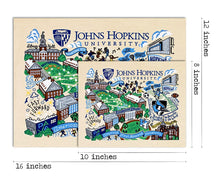 Load image into Gallery viewer, Johns Hopkins University Collegiate Fine Art Print Art Print catstudio