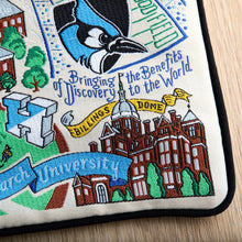 Load image into Gallery viewer, Johns Hopkins University Collegiate Zip Pouch Pouch catstudio