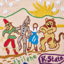 Load image into Gallery viewer, Kansas Hand-Embroidered Pillow Pillow catstudio