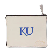Load image into Gallery viewer, Kansas, University of Collegiate Zip Pouch Pouch catstudio