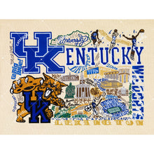 Load image into Gallery viewer, Kentucky, University of Collegiate Fine Art Print Art Print catstudio