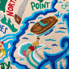 Load image into Gallery viewer, Lake Tahoe Hand-Embroidered Pillow Pillow catstudio