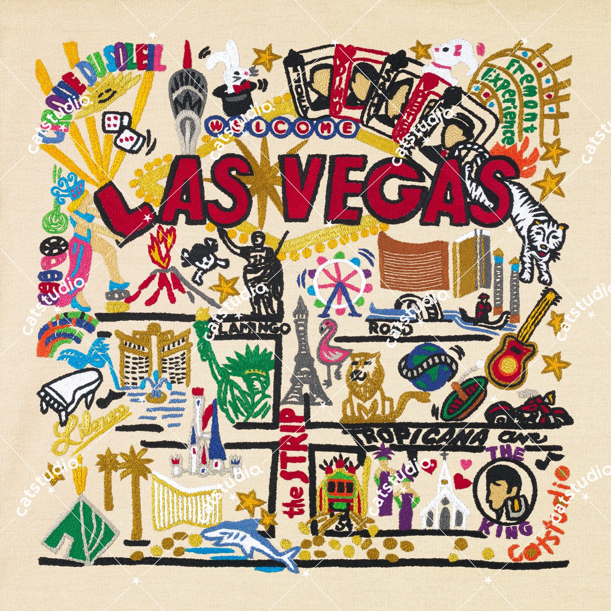 Las Vegas Fine Art Print | Nevada Collection by catstudio – catstudio