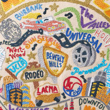 Load image into Gallery viewer, Los Angeles Hand-Embroidered Pillow Pillow catstudio