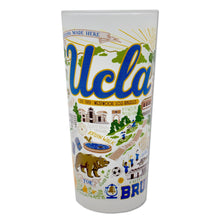 Load image into Gallery viewer, Los Angeles, University of CA (UCLA) Collegiate Drinking Glass Glass catstudio