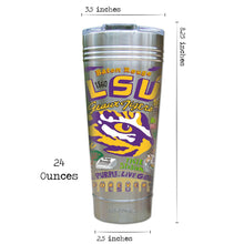 Load image into Gallery viewer, Louisiana State University (LSU) Collegiate Thermal Tumbler Thermal Tumbler catstudio
