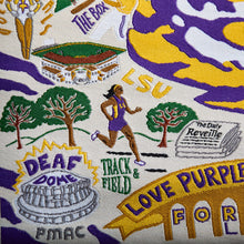 Load image into Gallery viewer, Louisiana State University (LSU) Collegiate Zip Pouch Pouch catstudio