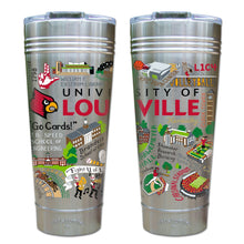 Load image into Gallery viewer, Louisville, University of Collegiate Thermal Tumbler Thermal Tumbler catstudio