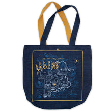 Load image into Gallery viewer, Maine Denim Tote Bag Denim Tote Bag catstudio