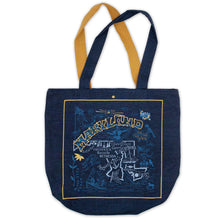 Load image into Gallery viewer, Maryland Denim Tote Bag Denim Tote Bag catstudio
