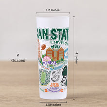 Load image into Gallery viewer, Michigan State University Collegiate Shot Glass Shot Glass catstudio
