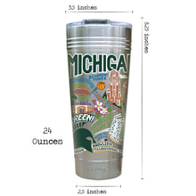 Load image into Gallery viewer, Michigan State University Collegiate Thermal Tumbler Thermal Tumbler catstudio