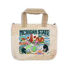 Load image into Gallery viewer, Michigan State University Collegiate Tote Bag Tote Bag catstudio