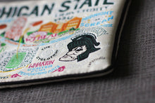 Load image into Gallery viewer, Michigan State University Collegiate Zip Pouch Pouch catstudio