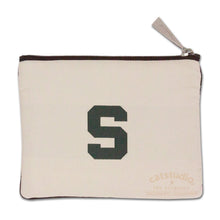 Load image into Gallery viewer, Michigan State University Collegiate Zip Pouch Pouch catstudio