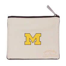 Load image into Gallery viewer, Michigan, University of Collegiate Zip Pouch Pouch catstudio