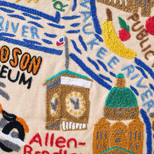 Load image into Gallery viewer, Milwaukee Hand-Embroidered Pillow Pillow catstudio
