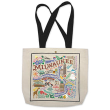Load image into Gallery viewer, Milwaukee Tote Bag Canvas Tote Bag catstudio