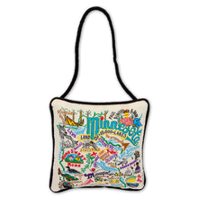Load image into Gallery viewer, Minnesota Mini Pillow Ornament Mini Pillow catstudio
