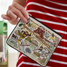 Load image into Gallery viewer, Minnesota, University of Collegiate Zip Pouch Pouch catstudio