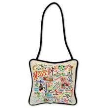 Load image into Gallery viewer, Mississippi woven Mini Pillow Ornament by catstudio