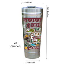 Load image into Gallery viewer, Mississippi State University Collegiate Thermal Tumbler Thermal Tumbler catstudio