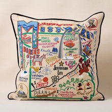 Load image into Gallery viewer, Missouri Hand-Embroidered Pillow Pillow catstudio