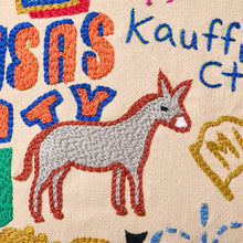 Load image into Gallery viewer, Missouri Hand-Embroidered Pillow Pillow catstudio