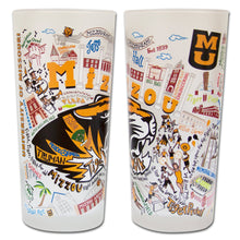 Load image into Gallery viewer, Missouri, University of (Mizzou) Collegiate Drinking Glass Glass catstudio