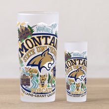 Load image into Gallery viewer, Montana State University Collegiate Shot Glass Shot Glass catstudio