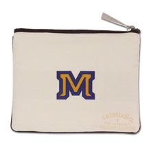 Load image into Gallery viewer, Montana State University Collegiate Zip Pouch Pouch catstudio