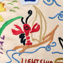 Load image into Gallery viewer, Nantucket Hand-Embroidered Pillow Pillow catstudio