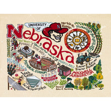 Load image into Gallery viewer, Nebraska, University of Collegiate Fine Art Print Art Print catstudio