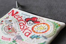 Load image into Gallery viewer, Nebraska, University of Collegiate Zip Pouch Pouch catstudio