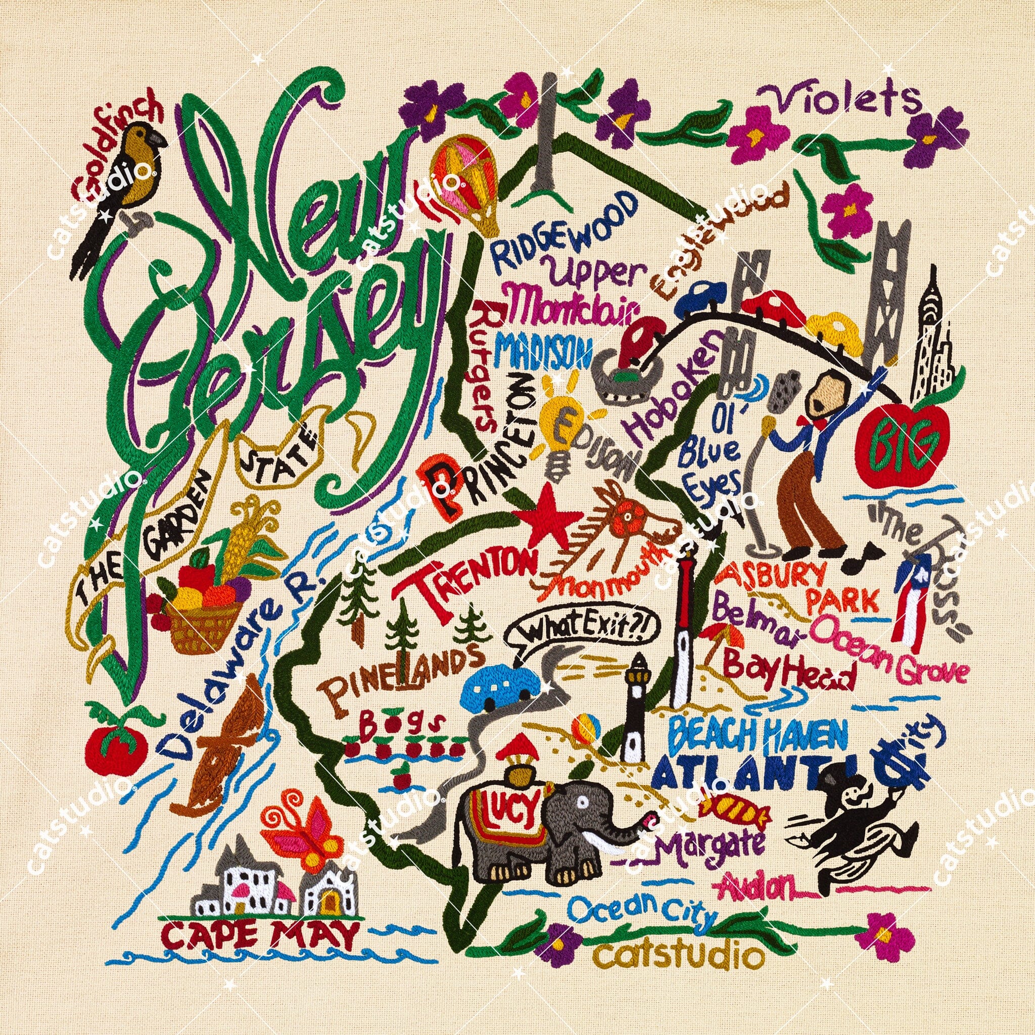 New Jersey Fine Art Print