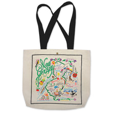 Load image into Gallery viewer, New Jersey Tote Bag Canvas Tote Bag catstudio