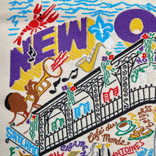 Load image into Gallery viewer, New Orleans Zip Pouch - Natural Pouch catstudio