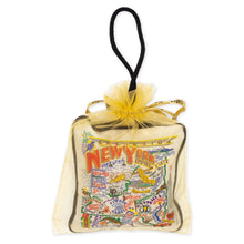 Load image into Gallery viewer, New York State Mini Pillow Ornament Mini Pillow catstudio