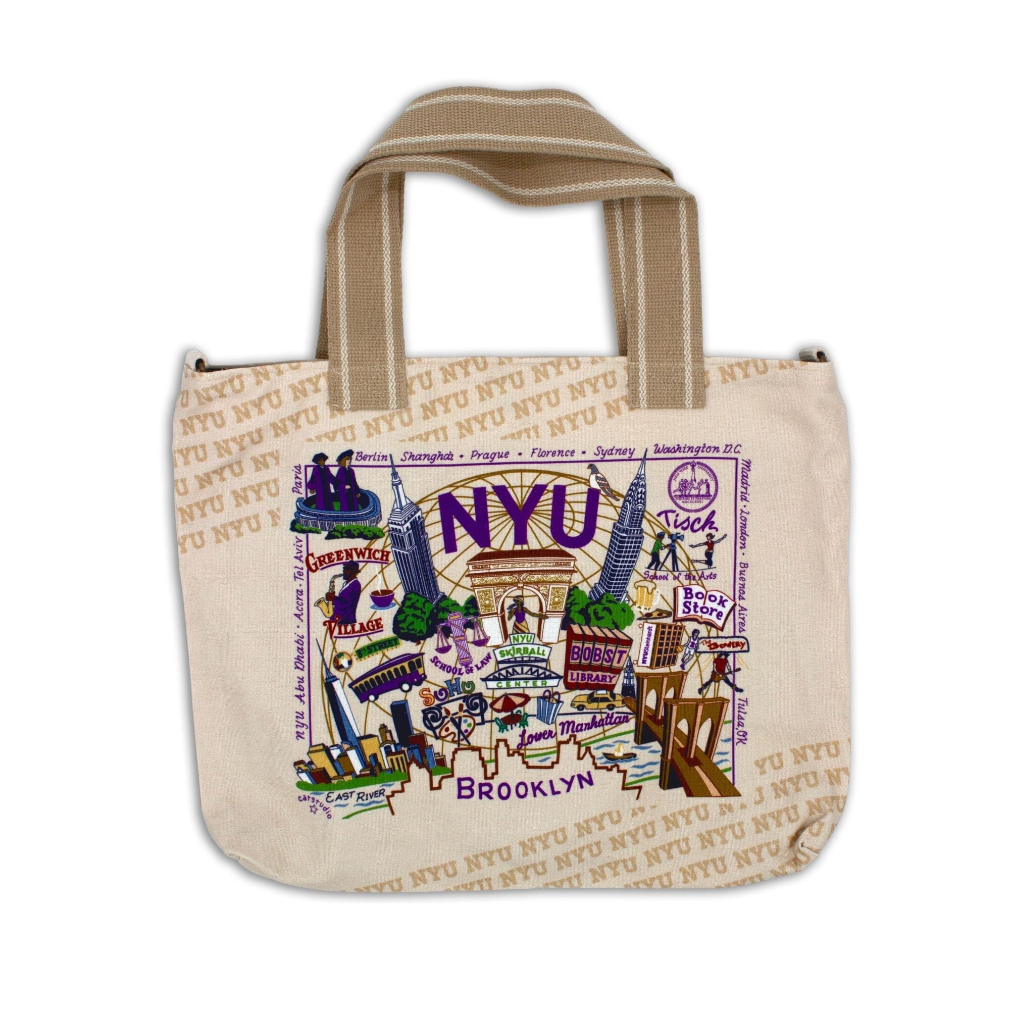 New York University Tote Bag | Collegiate Collection by Catstudio