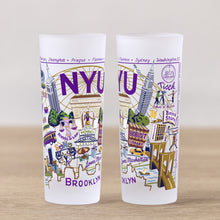 Load image into Gallery viewer, New York University (NYU) Collegiate Shot Glass Shot Glass catstudio